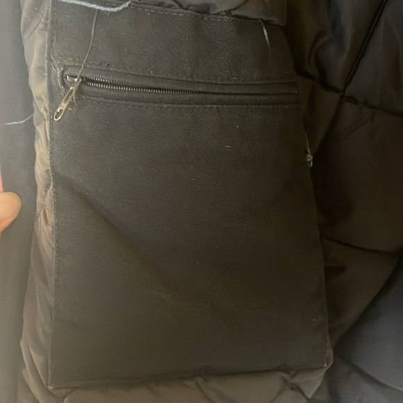 Carhartt 2004 J02 Traditional Duck Arctic Quilt Lined Coat Size 46 Tall In Blk - Picture 9 of 10